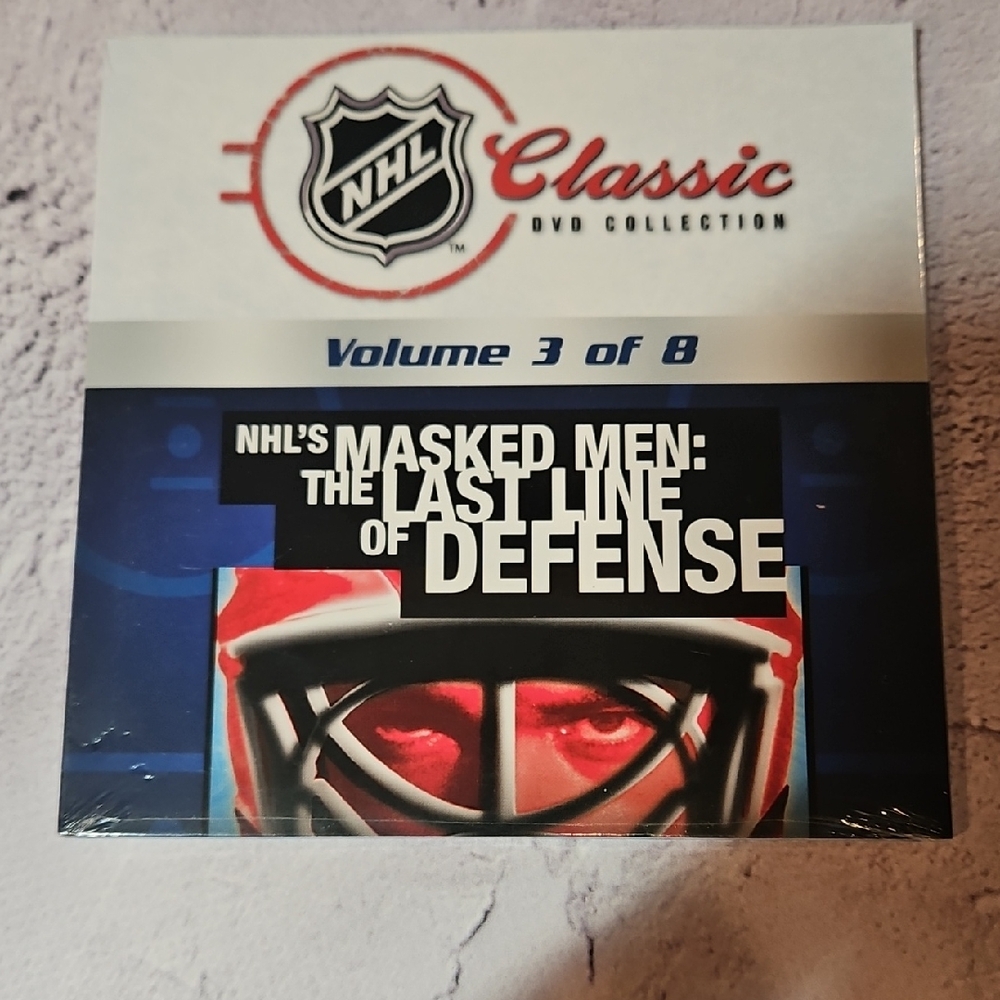 🌟3/$25🌟 NHL Classic DVD Collection Volume 3 Masked Men